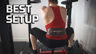 The Best Belt Squat Setup Easy DIY [upl. by Ogdan]