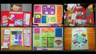 ¿Cómo hacer un Lapbook [upl. by Aeslek]