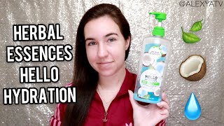 Herbal Essences Hello Hydration Review  3 In 1 Shampoo Conditioner Body Wash [upl. by Elleimac]