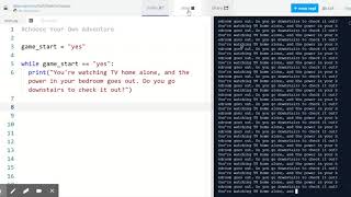 PYTHON  How to Program a Choose Your Own Adventure in Python Part 1 [upl. by Haney]