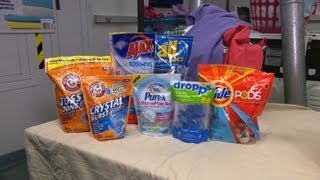 Laundry detergents Pod or powder  Consumer Reports [upl. by Akehsar]