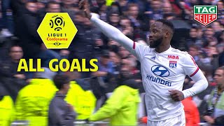 All Moussa Dembélés Goals  season 201920  Ligue 1 Conforama [upl. by Bander350]