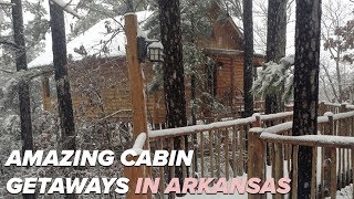 Great cabins for a getaway weekend in Arkansas [upl. by Schofield]