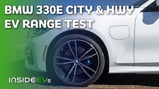 BMW 330e PHEV City amp 70 MPH Highway EV Range Tests [upl. by Morten]