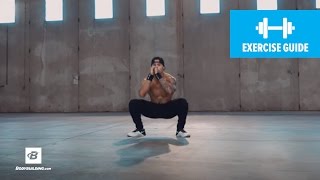 WideStance JumpSquat to CloseStance  Exercise Guide [upl. by Christa]