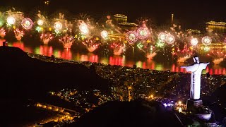 Rio New Year 2020 fireworks  Worlds Largest New Years Celebration HD [upl. by Jacoba715]