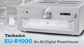 Review Technics SUR1000  An AllDigital Powerhouse [upl. by Akienat]