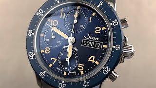 Sinn Traditional Pilot Chronograph 103 SA B E 103171 Sinn Watch Review [upl. by Tayyebeb]