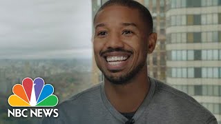 Michael B Jordan Its My Turn In Hollywood  NBC News [upl. by Eerehs]