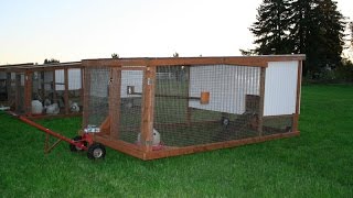 DIY Mobile Chicken Coops BY MOBILE CHICKENS LLC [upl. by Aniv]