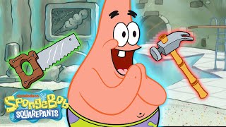 Every Time Patrick Rebuilt His House 💥🔨  SpongeBob [upl. by Holladay]