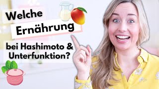 Gesunde Ernährung bei Hashimoto und Schilddrüsenunterfunktion Auf welche 4 Faktoren es ankommt [upl. by Schwejda]