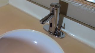 How to install a touch less faucet [upl. by Adaurd]