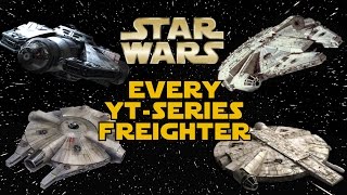 Every Corellian YTSeries Freighter  Star Wars Explained [upl. by Lekzehcey]