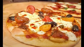 Easy Pita Bread Pizza  Christine Cushing [upl. by Thedric]