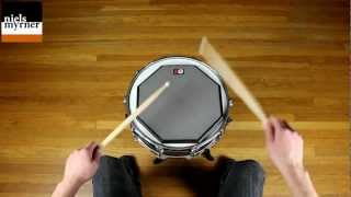 Flam  Drum Rudiment Lesson [upl. by Lyndsey960]