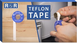 The Complete Guide to Teflon Tape  Repair and Replace [upl. by Mcgean]