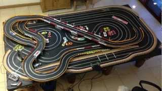 Scalextric Digital Set SL100 From Above  Slot Car Racing  Jadlam Racing Models [upl. by Rehpinnej]