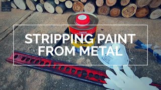 How To Strip Paint From Metal Surfaces  QUICK EASY amp EFFECTIVE [upl. by Frost726]