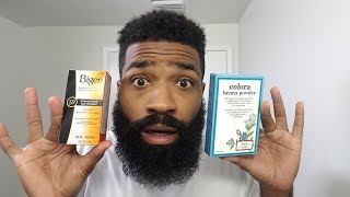 Chemical Beard Dye vs Natural Beard Dye [upl. by Ahtiek]