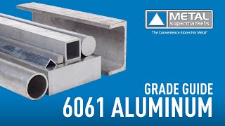 6061 Aluminum Grade Guide  Metal Supermarkets [upl. by Skiba]