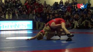 WCWA Sarah Hildebrandt King pin Cady Chessin Menlo 123 finals [upl. by Corabel325]