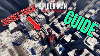 All Spider Man Miles Morales Tricks Secret Trick included [upl. by Retsila]