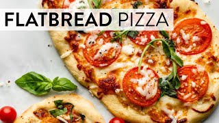 Homemade Flatbread Pizza  Sallys Baking Recipes [upl. by Slaughter966]