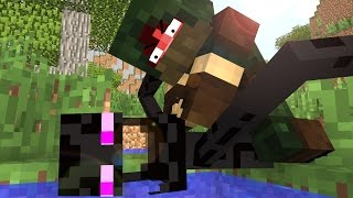 Enderman Life  Craftronix Minecraft Animation [upl. by Fine190]