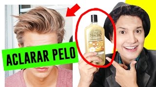 COMO ACLARAR EL CABELLO NATURALMENTE Y RÁPIDO  TIO NACHO FUNCIONA PARA ACLARAR EL CABELLO [upl. by Collette]