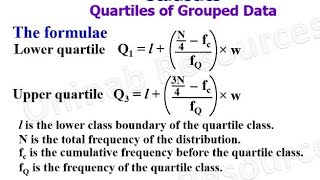 Statistics Quartiles of Grouped Data [upl. by Anatniuq897]