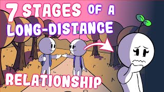 7 Stages of a Long Distance Relationship [upl. by Ahsoem477]