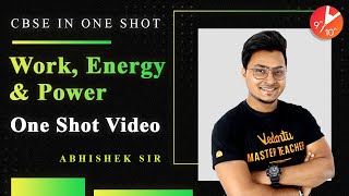 Work Energy and Power in OneShot  CBSE Class 9 Physics  Science Chapter 11  NCERT Solutions [upl. by Snah]