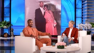 Michael B Jordan Admits More Than He Wanted to About His High School Prom Date [upl. by Neelahtak]