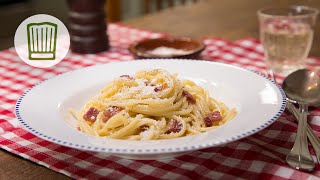 Spaghetti Carbonara Rezept chefkoch [upl. by Ahusoj]