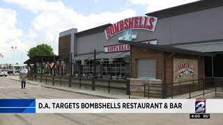 DA targets Bombshells restaurant and bar [upl. by Stonwin]