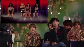 Bts reaction Blackpink Pretty Savage 2021 [upl. by Retsehc]