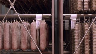 How Applegate Genoa Salami is Made [upl. by Pik]