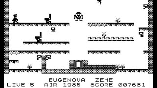 ZX81 16K MANIC MINER Walkthrough [upl. by Arie]