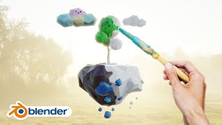 Texture Painting in Blender for Absolute Beginners [upl. by Jakob]