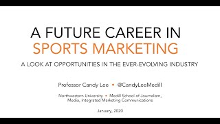 Sports Marketing Learn about Jobs in the Industry [upl. by Vivianna]