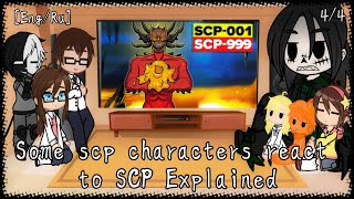 Some scp characters react to SCP Explained44scp augacha clubengru [upl. by Bobbee]