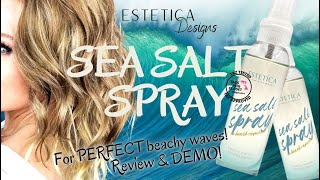 Estetica SEA SALT SPRAY Review amp 7 WIGS DEMO  Does it WORK  DOES IT LAST  MUST SEE TO BELIEVE [upl. by Rutan]