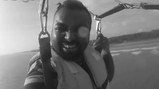 ১৫ তলার উপর থেকে সাগরে পরে গেলাম  Parasailing gone wrong at Coxbazar Bangladesh [upl. by Sanson694]