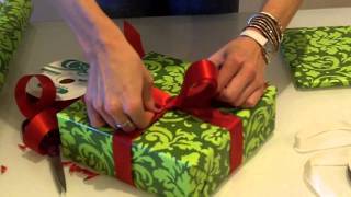 How to Wrap The Perfect Christmas Present  The Bow [upl. by Potter8]