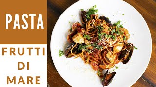 Amazing Frutti di Mare Pasta Seafood Pasta [upl. by Boykins]