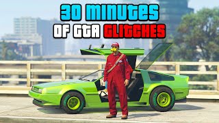 30 Minutes of Random GTA Glitches You Should Know [upl. by Ten]