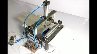 Air Powered Pneumatic Punching Machine [upl. by Perrin497]