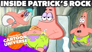 15 MINUTES Inside Patricks Rock 🌟  SpongeBob  Nicktoons [upl. by Pompea]