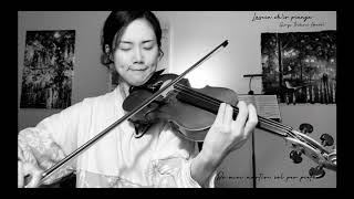 Lascia chio pianga Georg Friedrich Handel Violin [upl. by Katt]